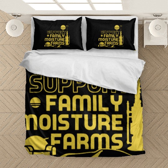 New Star Wars Parody Support Family Moisture Farms Bedding Sets