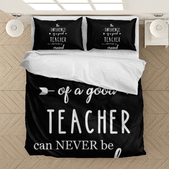 Teacher Appreciation Day Bedding Sets Gift Cute & Funny