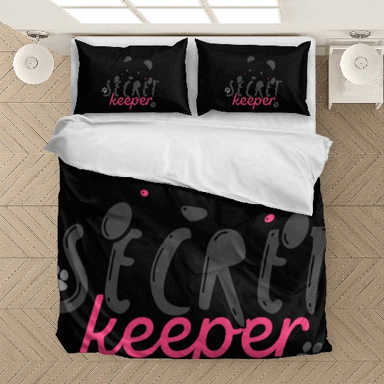 Teddy bear secret keeper Bedding Sets