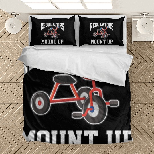 Regulators Mount Up Funny Hip Hop Rap Kindergarten Bedding Sets