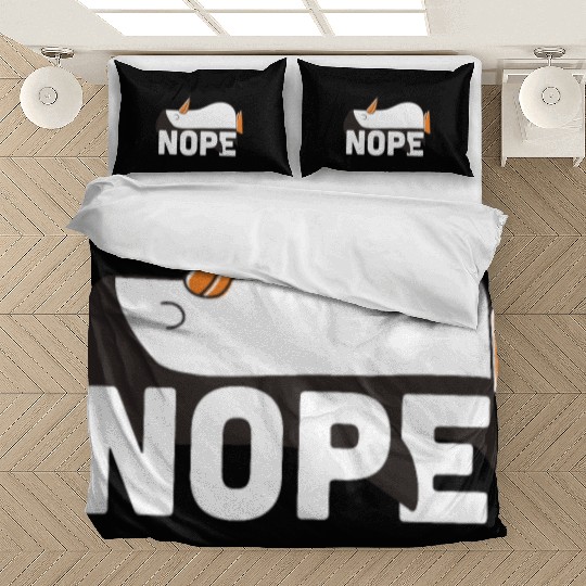 Nope Penguin Lover Gifts Bedding Sets