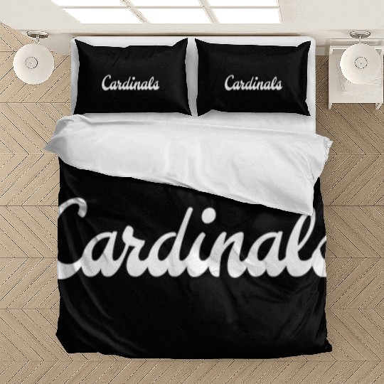 St Louis Cardinal Cardinals Sports Fan Text Design Bedding Sets