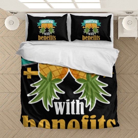 Pineapple Swinger Cheating Couple Swinging sx Bedding Sets