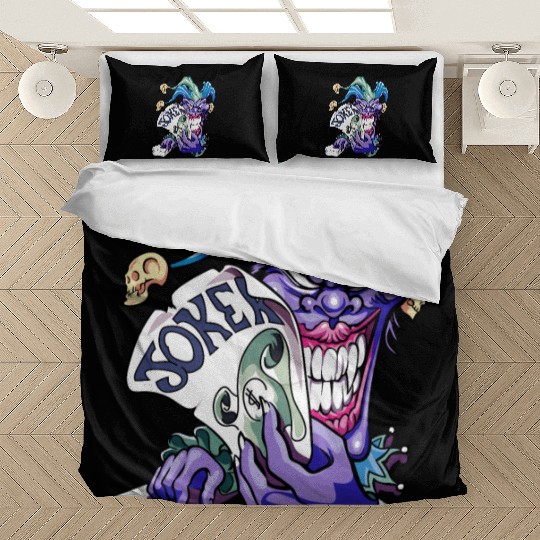 Joker with cards Bedding Sets