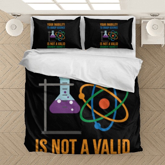 Funny Pro Science Anti Trump Scientific Political Bedding Sets