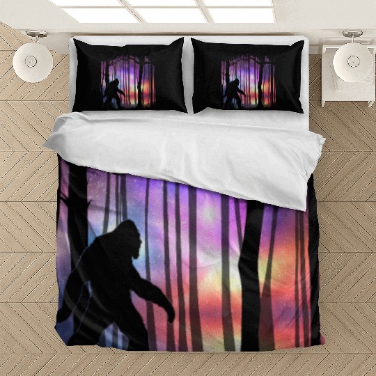 Bigfoot Northern Lights - Space Galaxy Aurora Bedding Sets