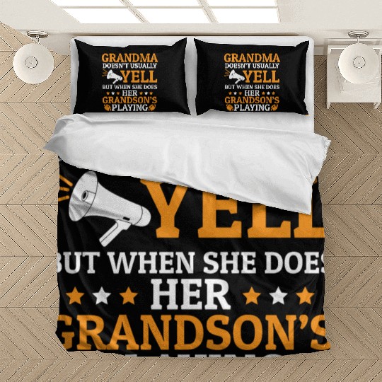 Proud Grandma Bedding Sets - Grandma cheers