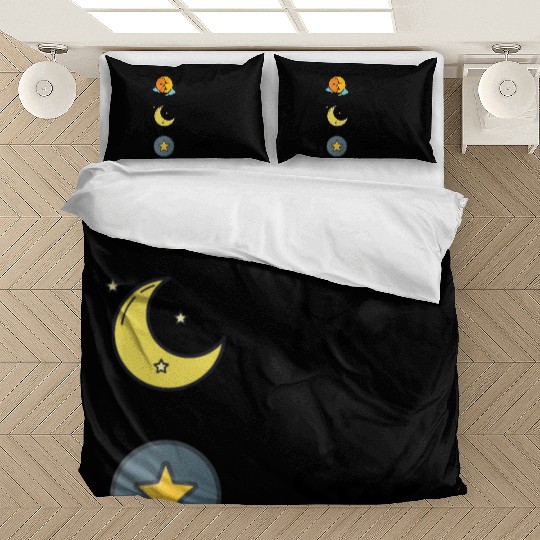 sun moon and star Bedding Sets