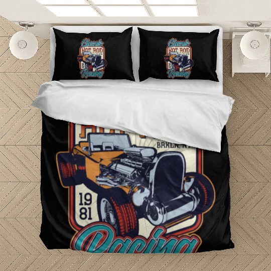 Classic Hot Rod Racing Bedding Sets
