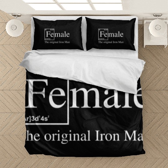 Female The Original Iron Man Bedding Sets