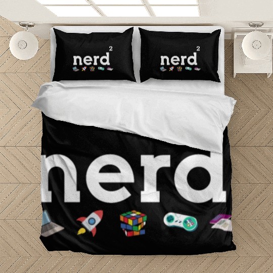 Nerdy - Nerd Squared - Nerd Loves Science, Gaming Bedding Sets