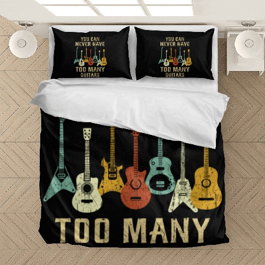 Guitar Saying Bedding Sets