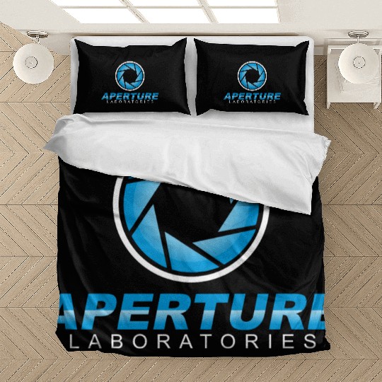 aperture laboratories Bedding Sets