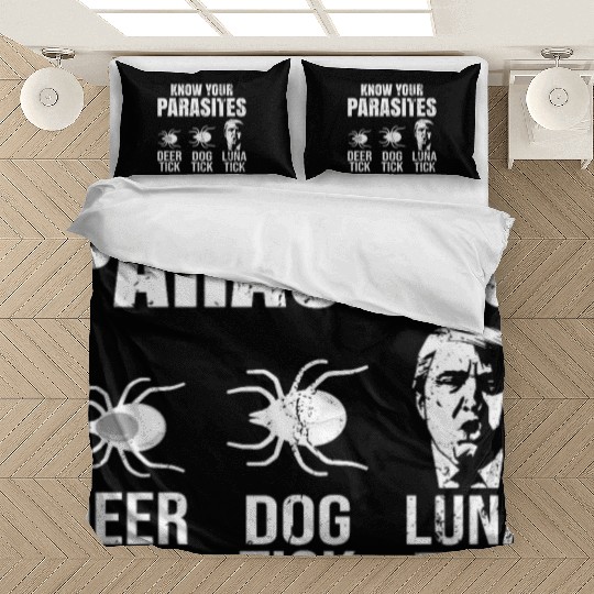 Know Your Lunatic- Funny Anti Trump Bedding Sets
