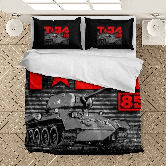 T-34-85 Soviet medium tank Bedding Sets
