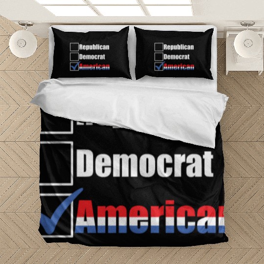 Republican Democrat American Patriotic Anti Bedding Sets