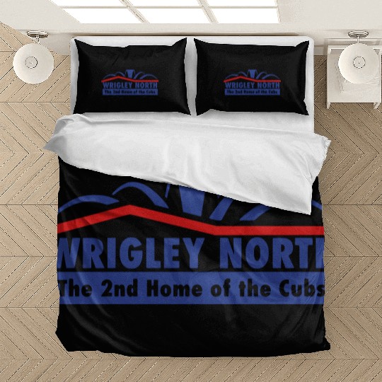 Wrigley North The Second Home of the Cubs Bedding Sets