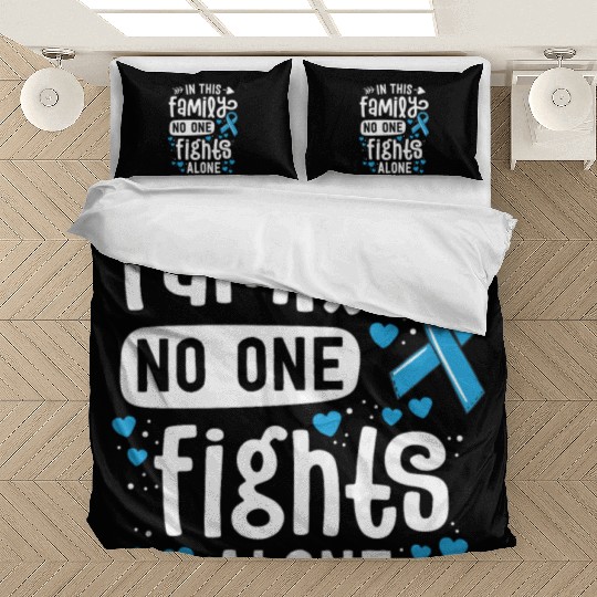 Prostate Cancer Awareness In This Family No One Bedding Sets