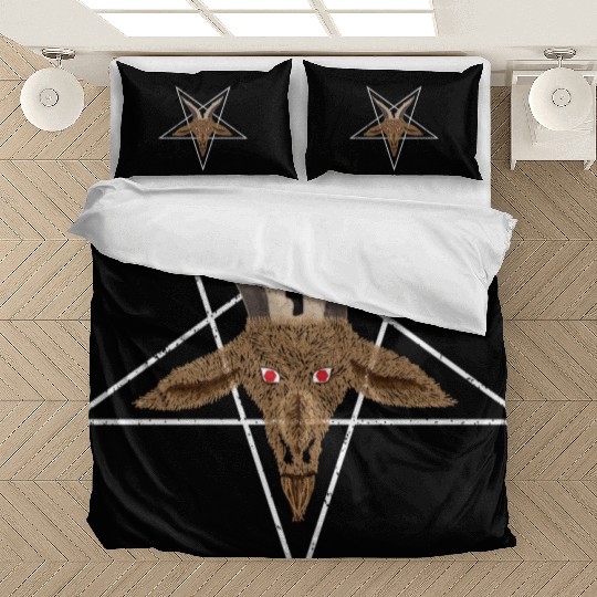 Baphomet Pentagram Bedding Sets