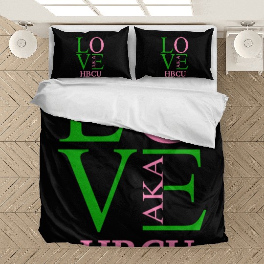 Hbcu Love Aka Paraphernalia For Soror Aphla Access Bedding Sets