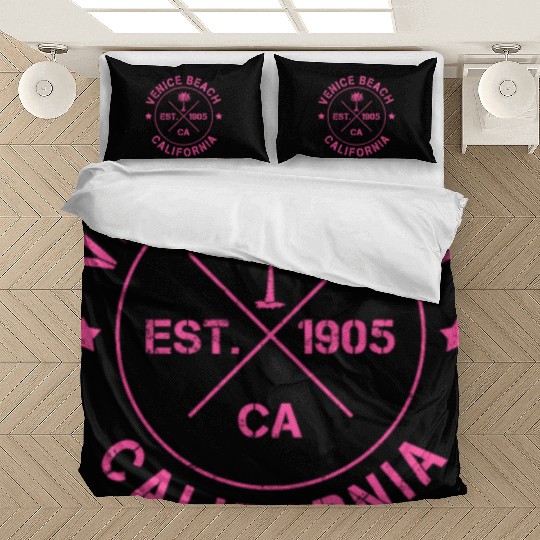 Venice Beach California Los Angeles USA Hollywood Bedding Sets