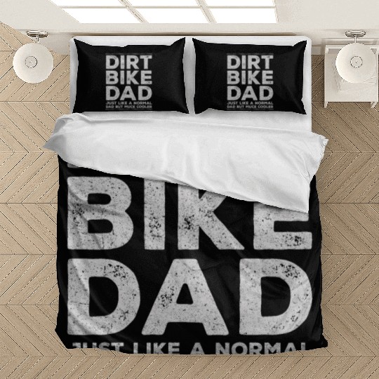 Dirt Bike Dad Bedding Sets