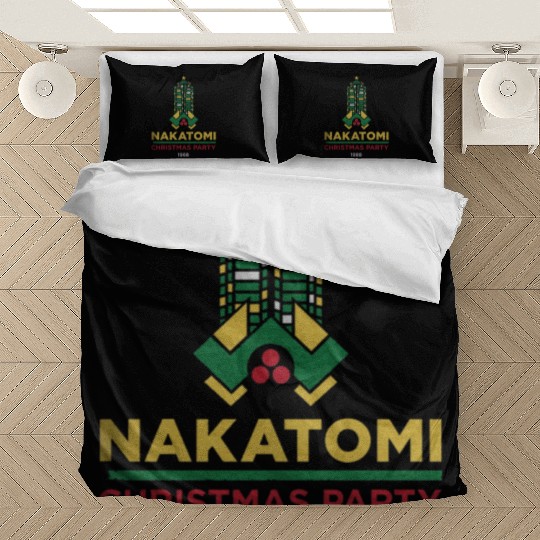 Die Hard Nakatomi Christmas Party 1988 Bedding Sets