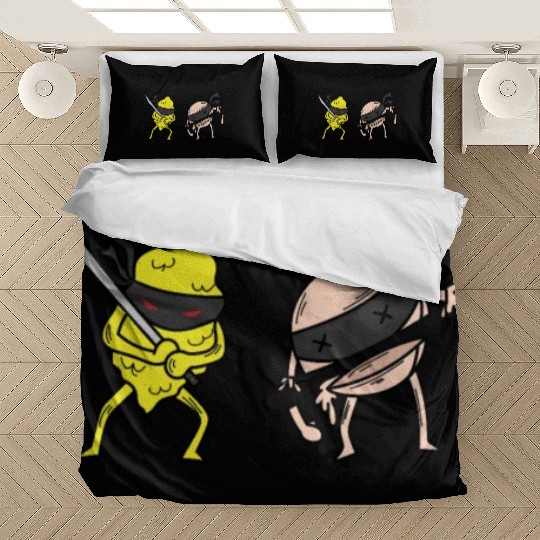 Iced Tea Lemon and Peach Fight Bedding Sets