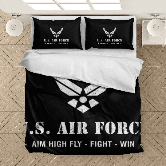 US Air Force Aim High Fly-Fight-Win Bedding Sets