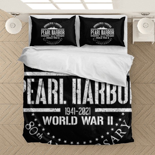 Pearl Harbor 80th Anniversary 1941 World War 2dece Bedding Sets