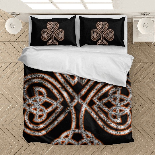 Celtic Knot Trinity Shamrock Irish Heritage Irelan Bedding Sets