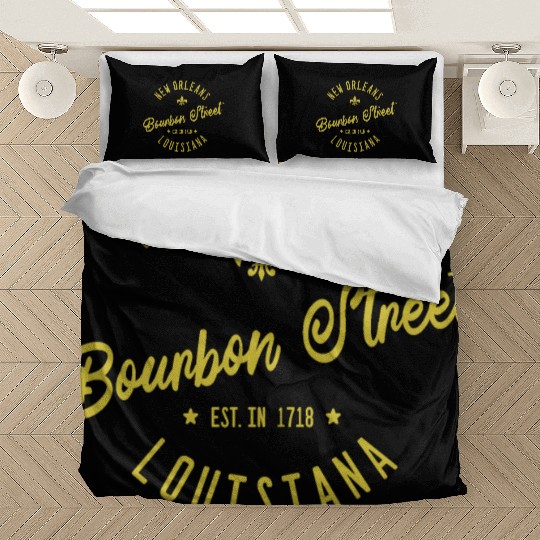 New Orleans Bourbon Street Jazz Bedding Sets