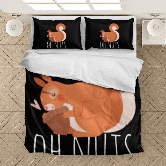 Oh Nuts Squirrel Gift Squirrel Pet Animal Bedding Sets