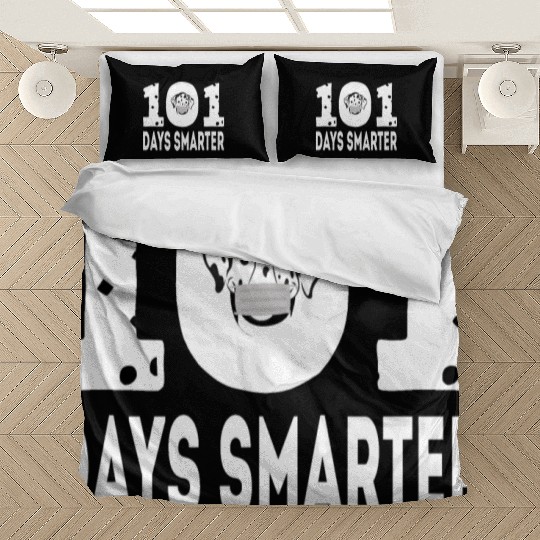 101 Days Smarter Dalmatian Dog Funny Teachers Kids Bedding Sets