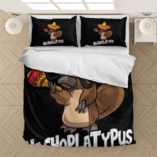 Nachoplatypus Cinco De Mayo Platypus Gifts Fiesta Bedding Sets