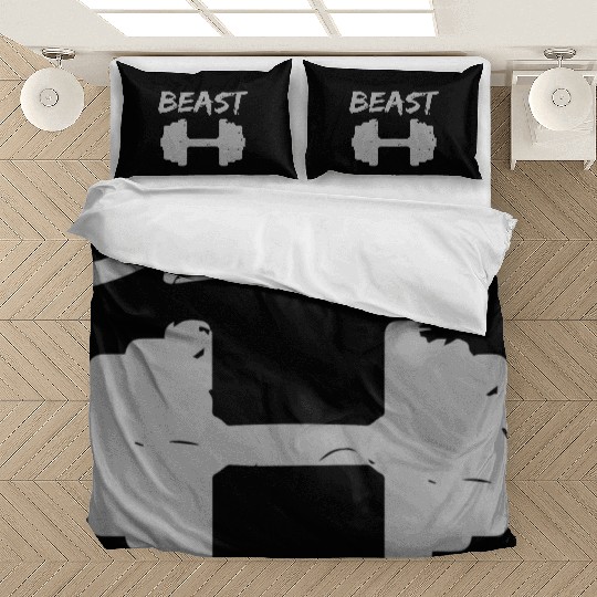 Beast Gym Logo Bedding Sets