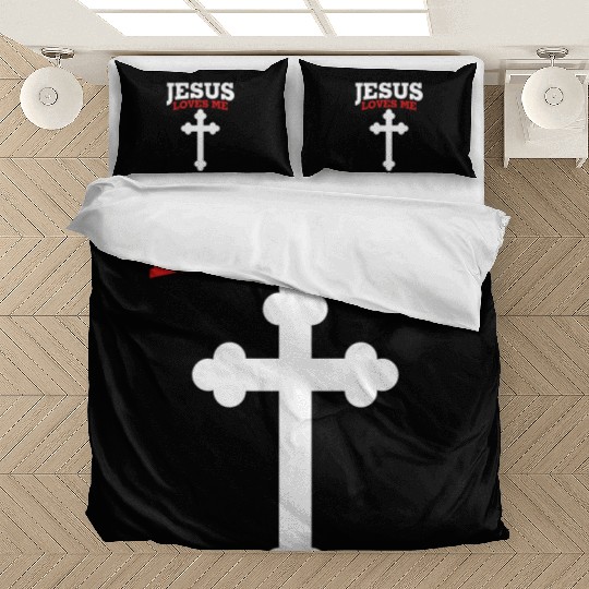 Jesus loves me, Jesus, Christian Bedding Sets