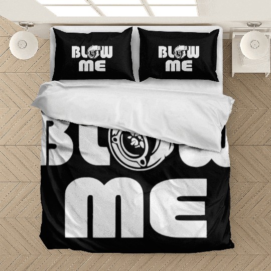 Blow Me Turbo Boost Car Tuning Drift JDM Gift Bedding Sets
