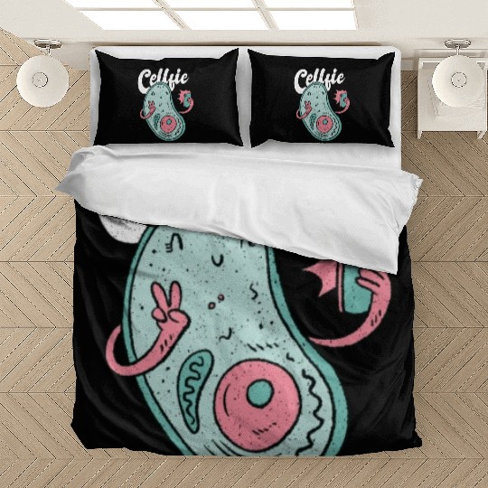 Cell That A Cellfie Makes For Biology Teachers Bedding Sets