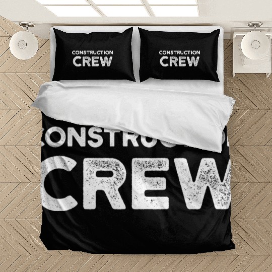 Construction Crew Worker Teamwork Site Bedding Sets