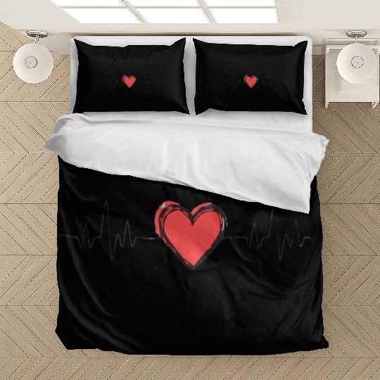 heart beat Bedding Sets