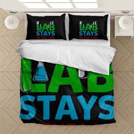 What Happens In The Lab Tech Laboratory Technician Bedding Sets