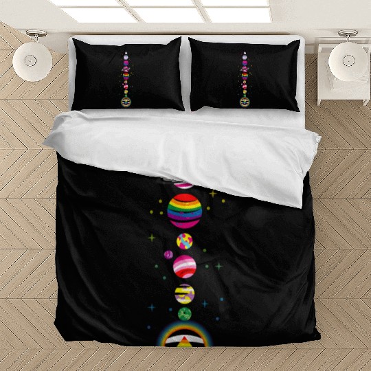 Solar System LGBT Bedding Sets