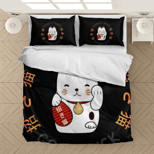 Maneki Neko: Lucky Cat Bedding Sets