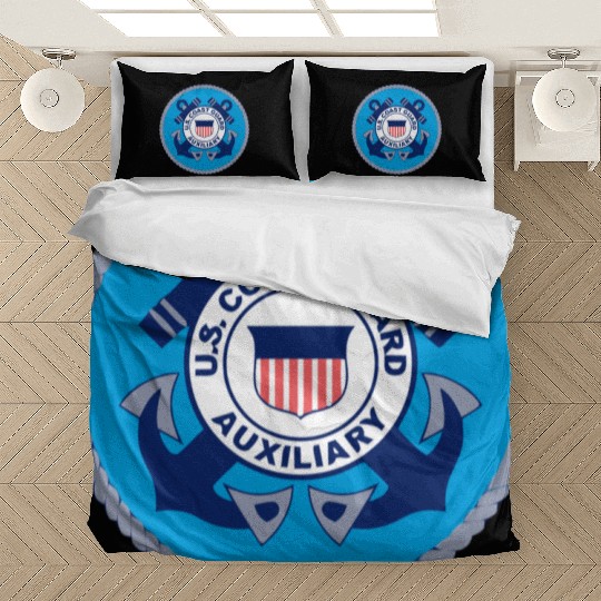 Us Coast Guard Auxiliary Homeland Security Patch Bedding Sets