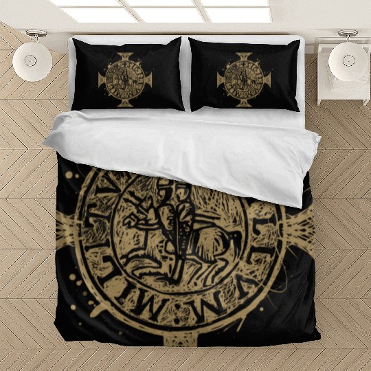 Vintage Knight Templar Knights Templar Bedding Sets
