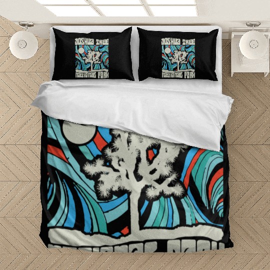 Joshua Tree National Park Retro Psychedelic 60S Ho Bedding Sets