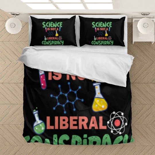 science not conspiracy science conspiracy Bedding Sets