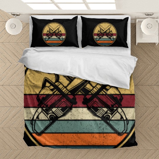 Lumberjack Forester Woodworker Tree Logger Lumber Bedding Sets