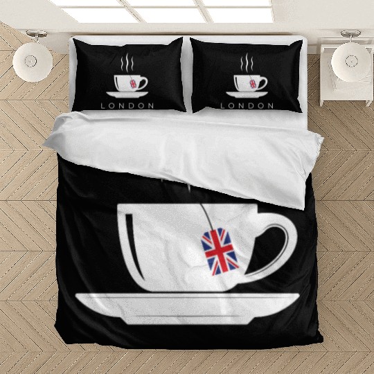 London English Tea England Union Jack British Gift Bedding Sets